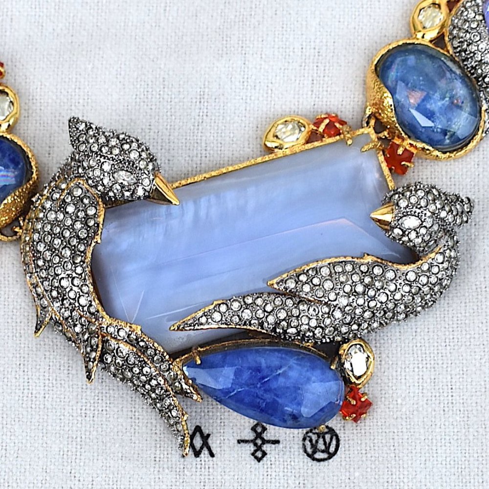 Alexis Bittar |  Love Bird Statement Necklace